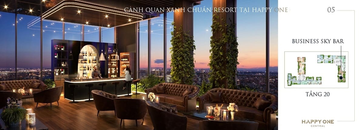 Ảnh minh họa: Sky Bar trên sân thượng ngắm nhìn thành phố