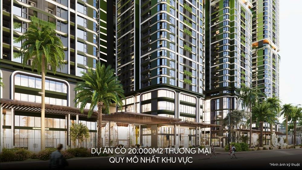 Khu thương mại với đa dạng sản phẩm, dịch vụ mua sắm