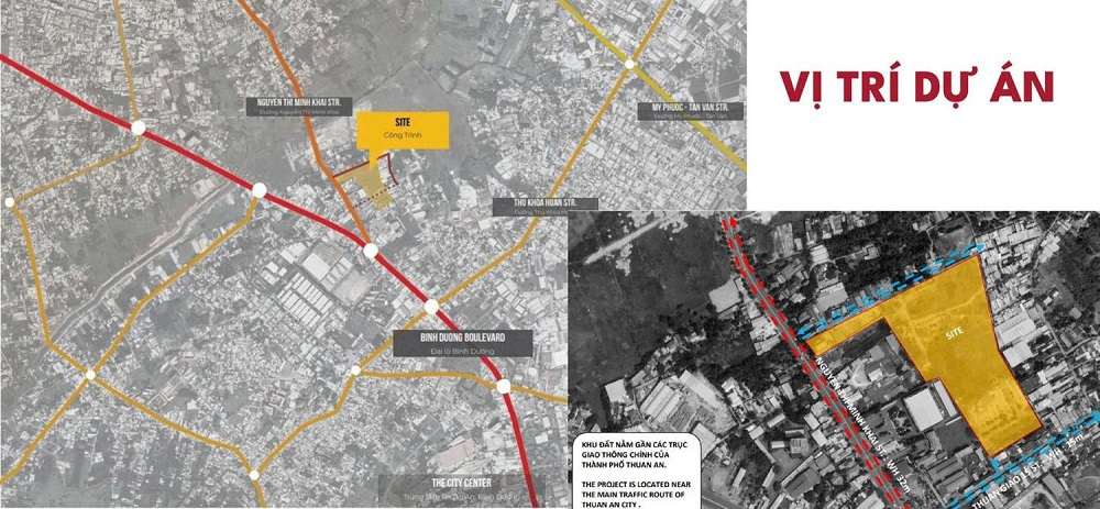 Vị trí đẹp giúp dự án có tiềm năng đầu tư hấp dẫn